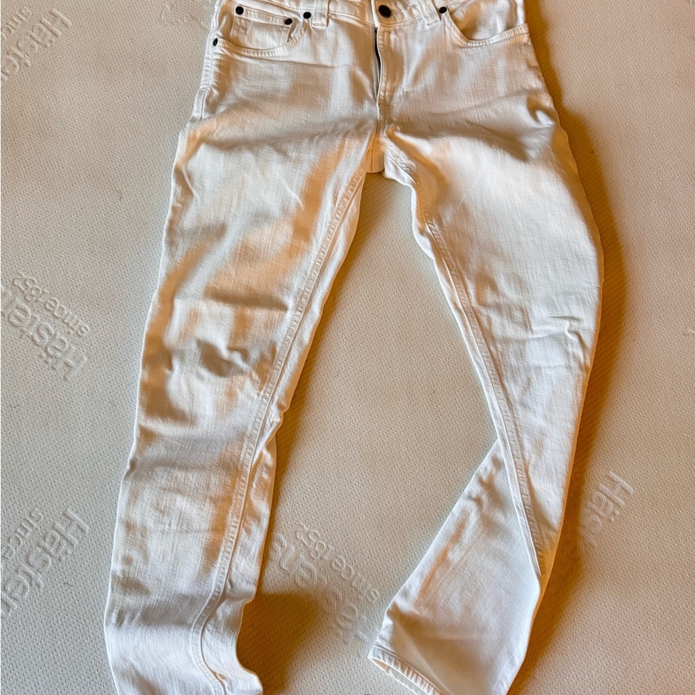 Nudie Jeans White Denim